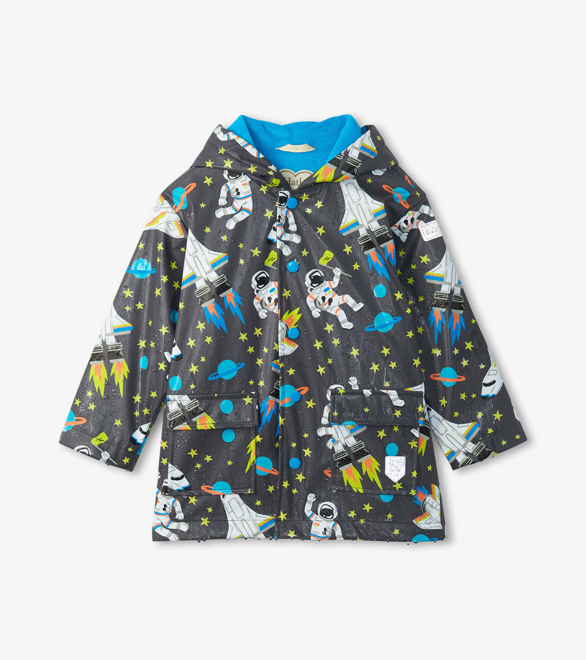 View larger image of Astronaut Colour Changing Kids Raincoat