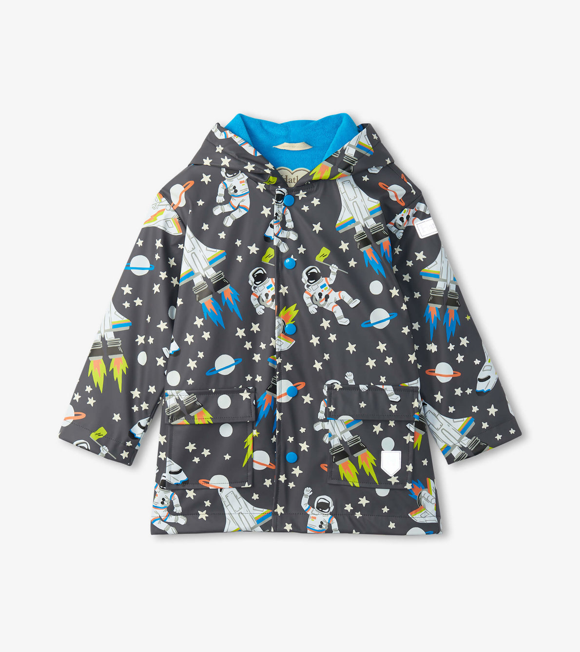 View larger image of Boys Astronaut Button-Up Raincoat