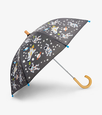 Parapluie à couleur changeante pour enfant – Dans l’espace