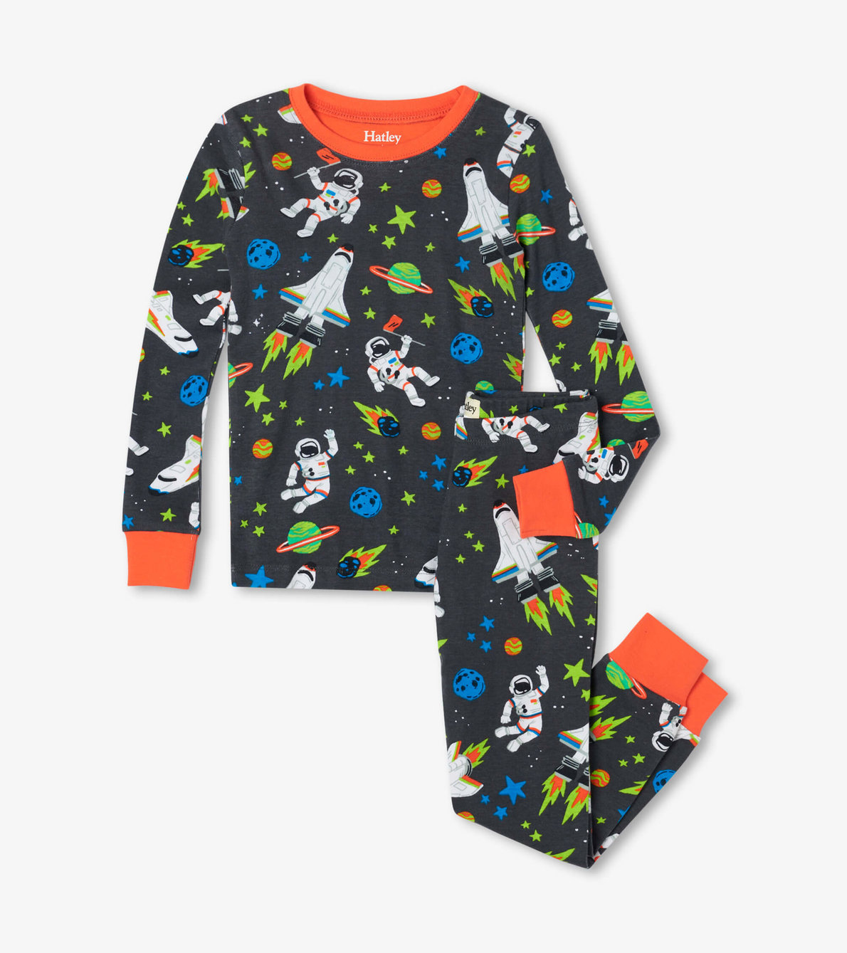 View larger image of Outer Space Organic Cotton Pajama Set