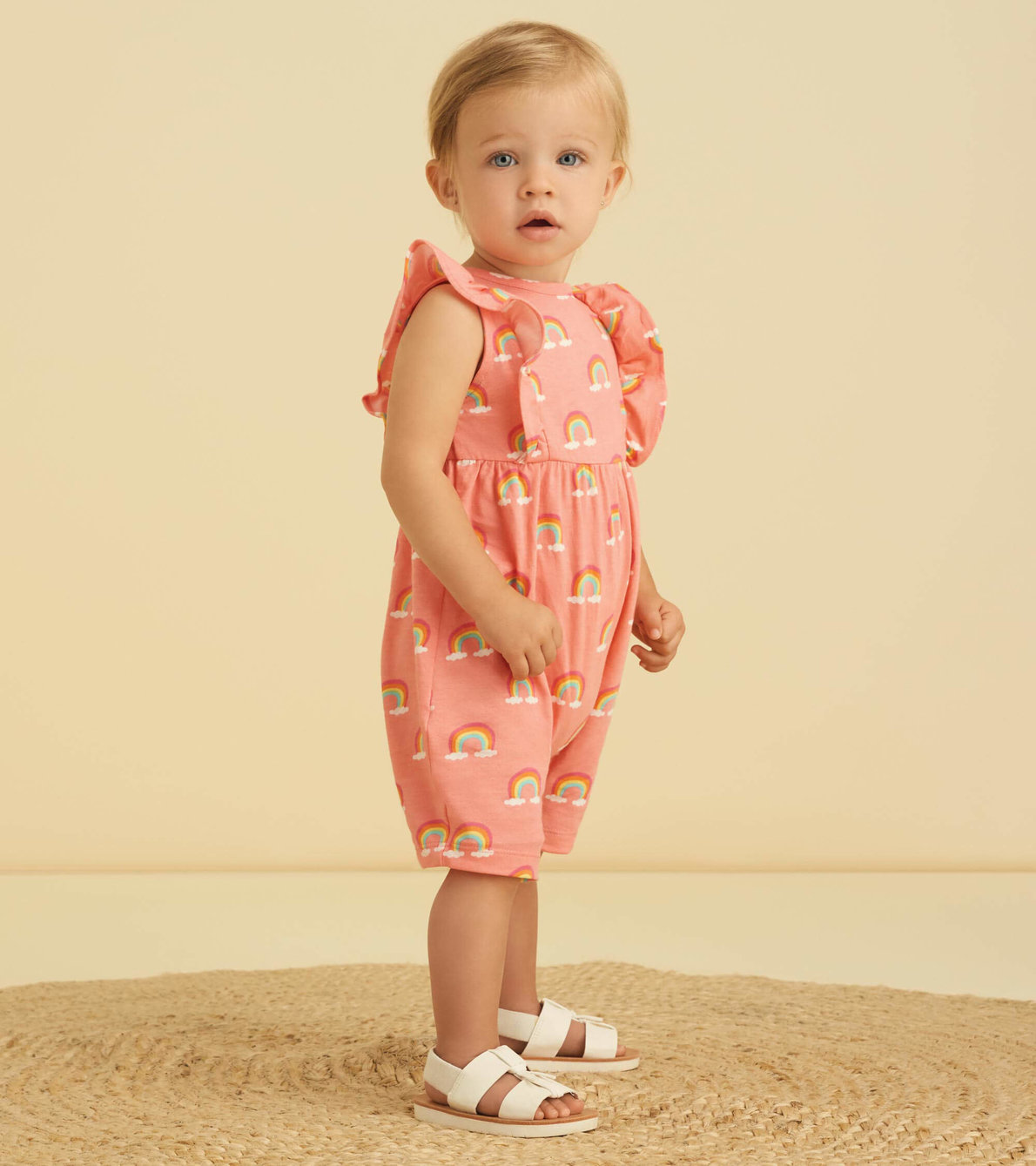 View larger image of Over The Rainbow Baby Cha-Cha Romper