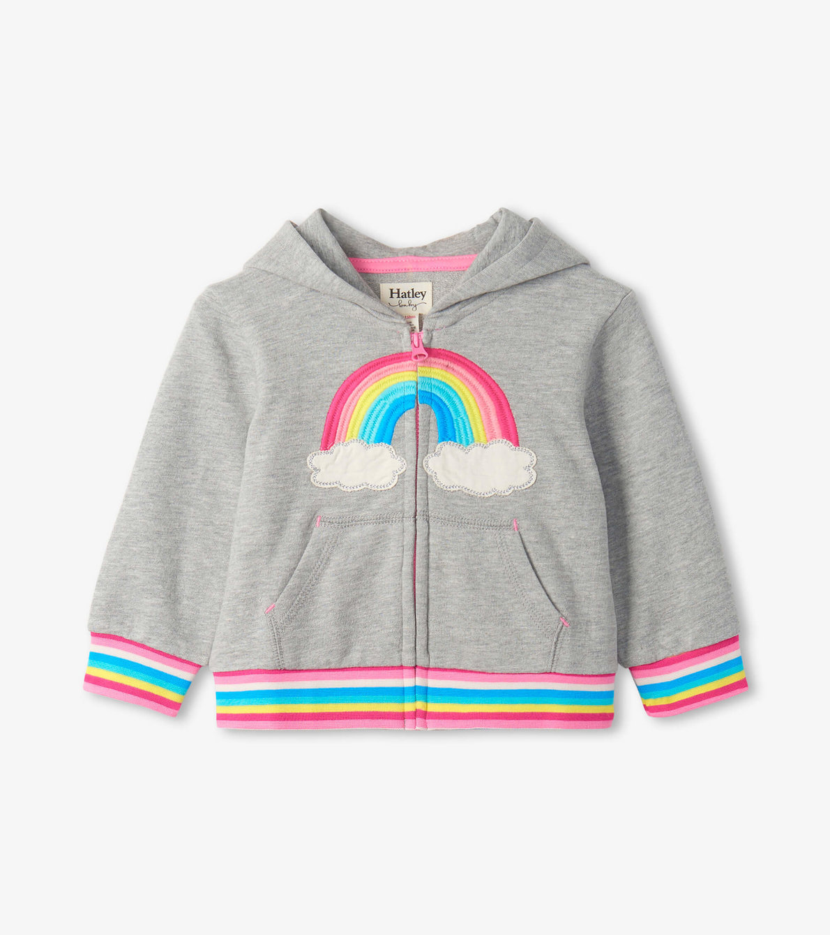 View larger image of Over The Rainbow Baby Full Zip Hoodie