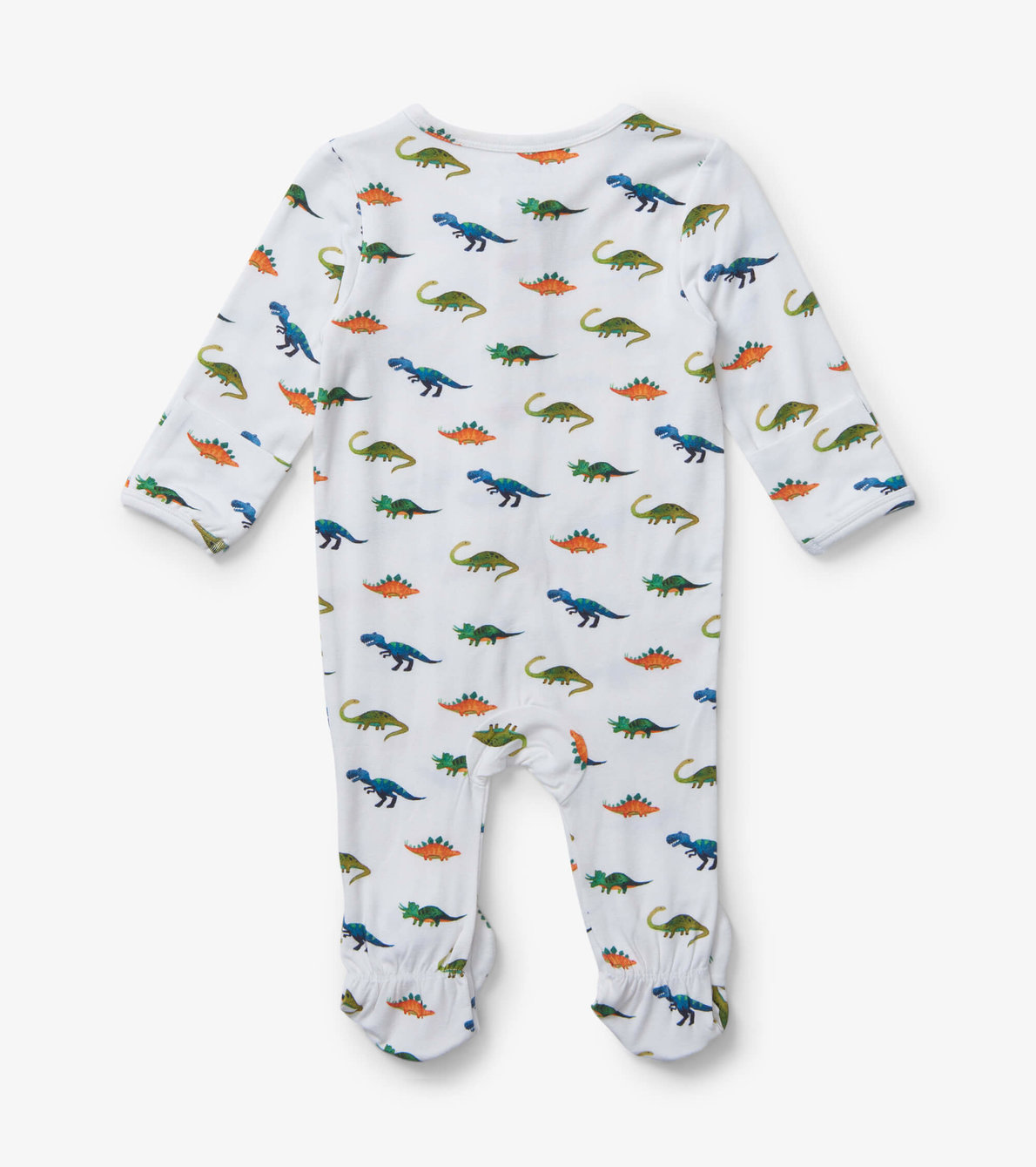 View larger image of Painted Dinos Baby Footed Coverall