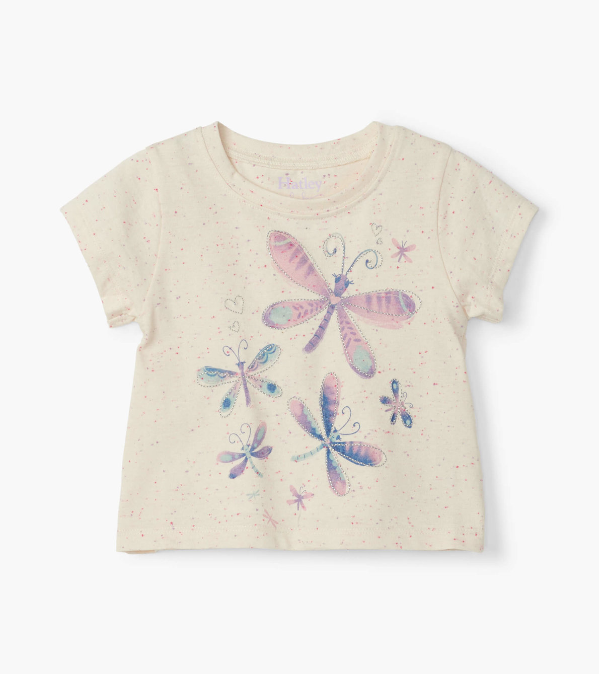 Agrandir l'image de T-shirt pour bébé – Libellules colorées
