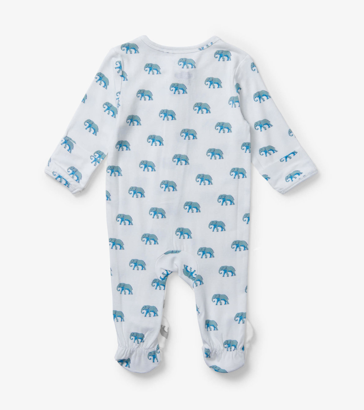 View larger image of Painted Elephants Baby Footed Coverall