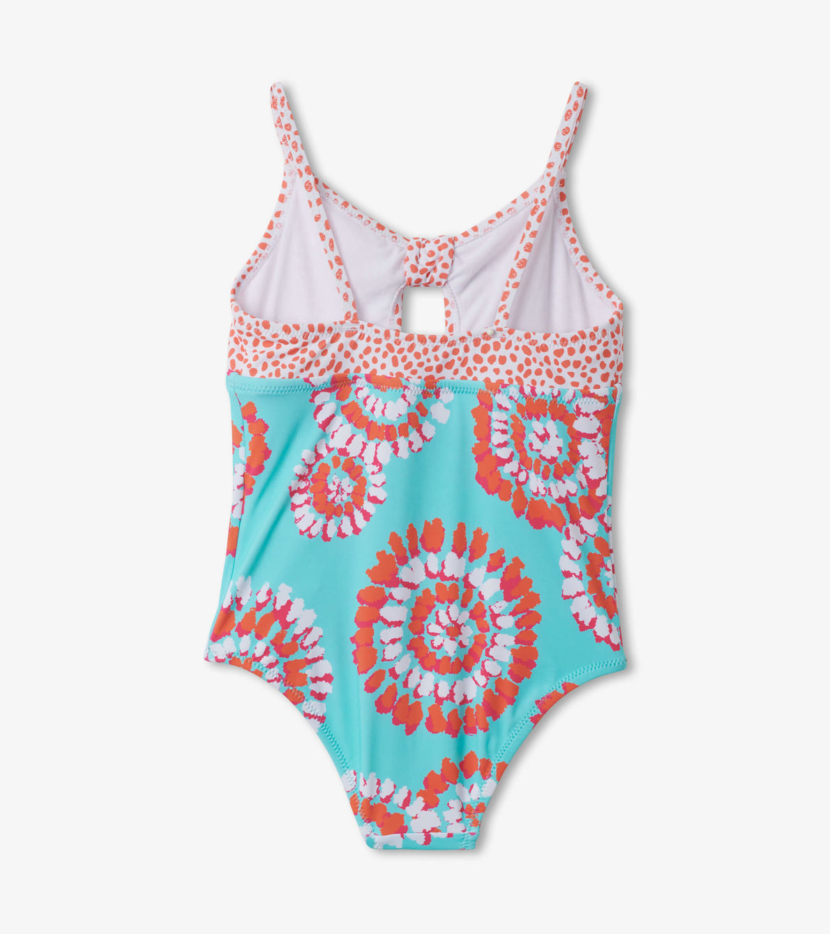 View larger image of Painted Mandalas Tie Front Swimsuit