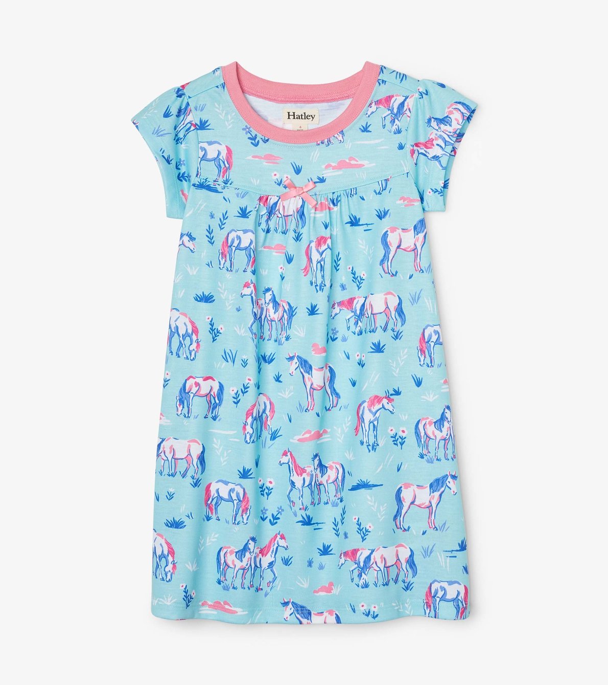 View larger image of Painted Pasture Short Sleeve Nightdress