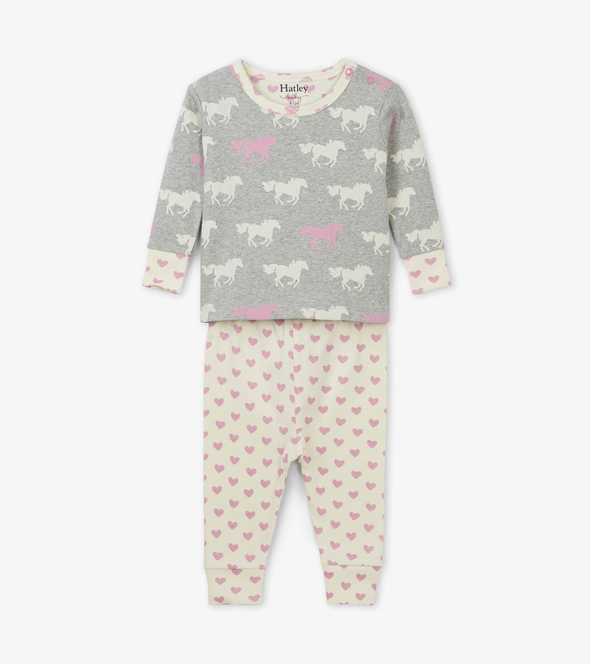Agrandir l'image de Pyjama pour bébé – Chevaux de prairie