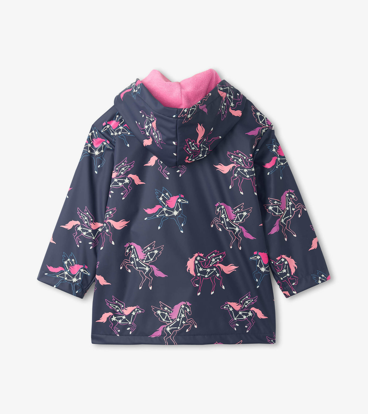 View larger image of Unicorn Constellations Colour Changing Kids Raincoat