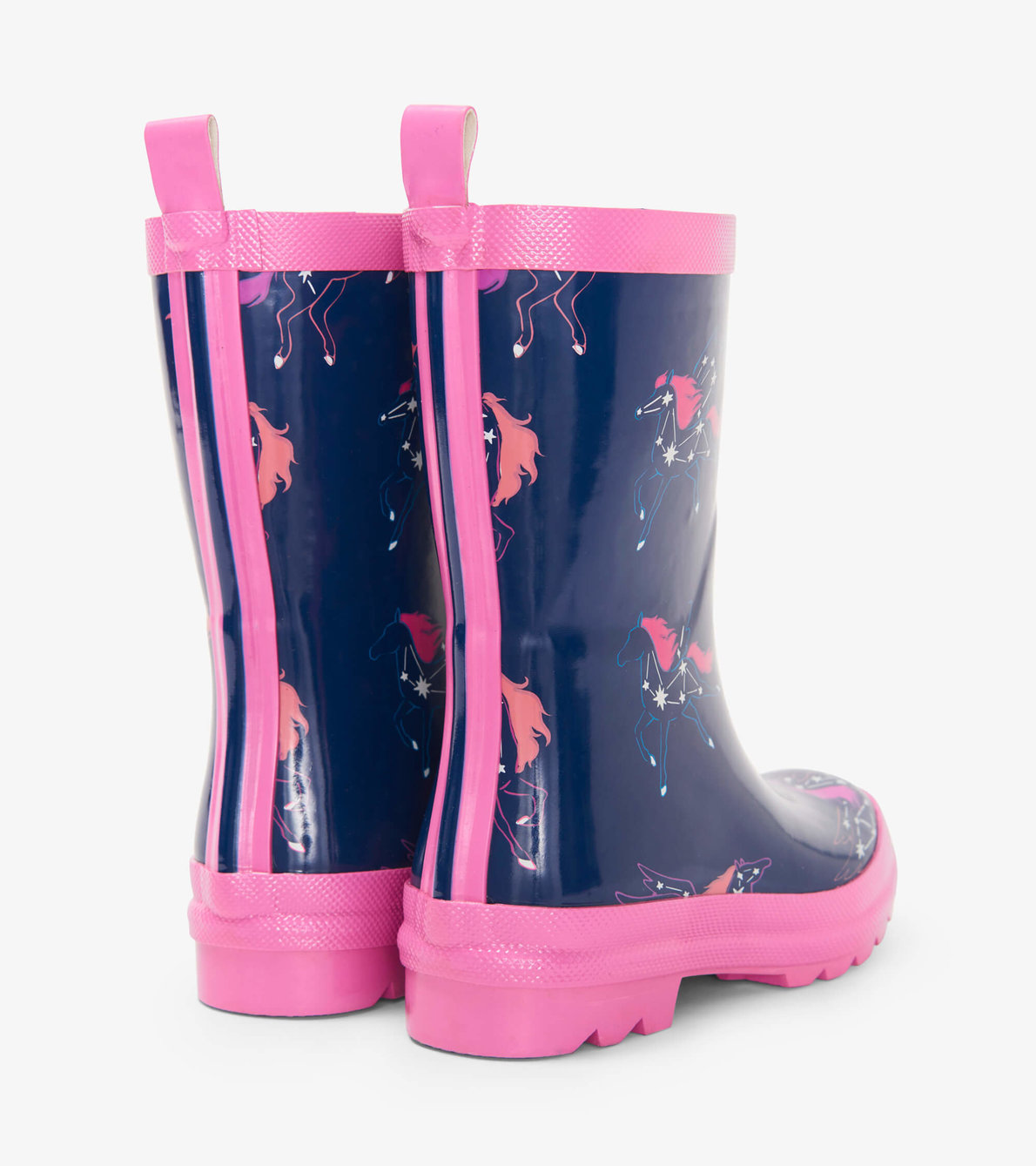 View larger image of Unicorn Constellations Shiny Kids Rain Boots