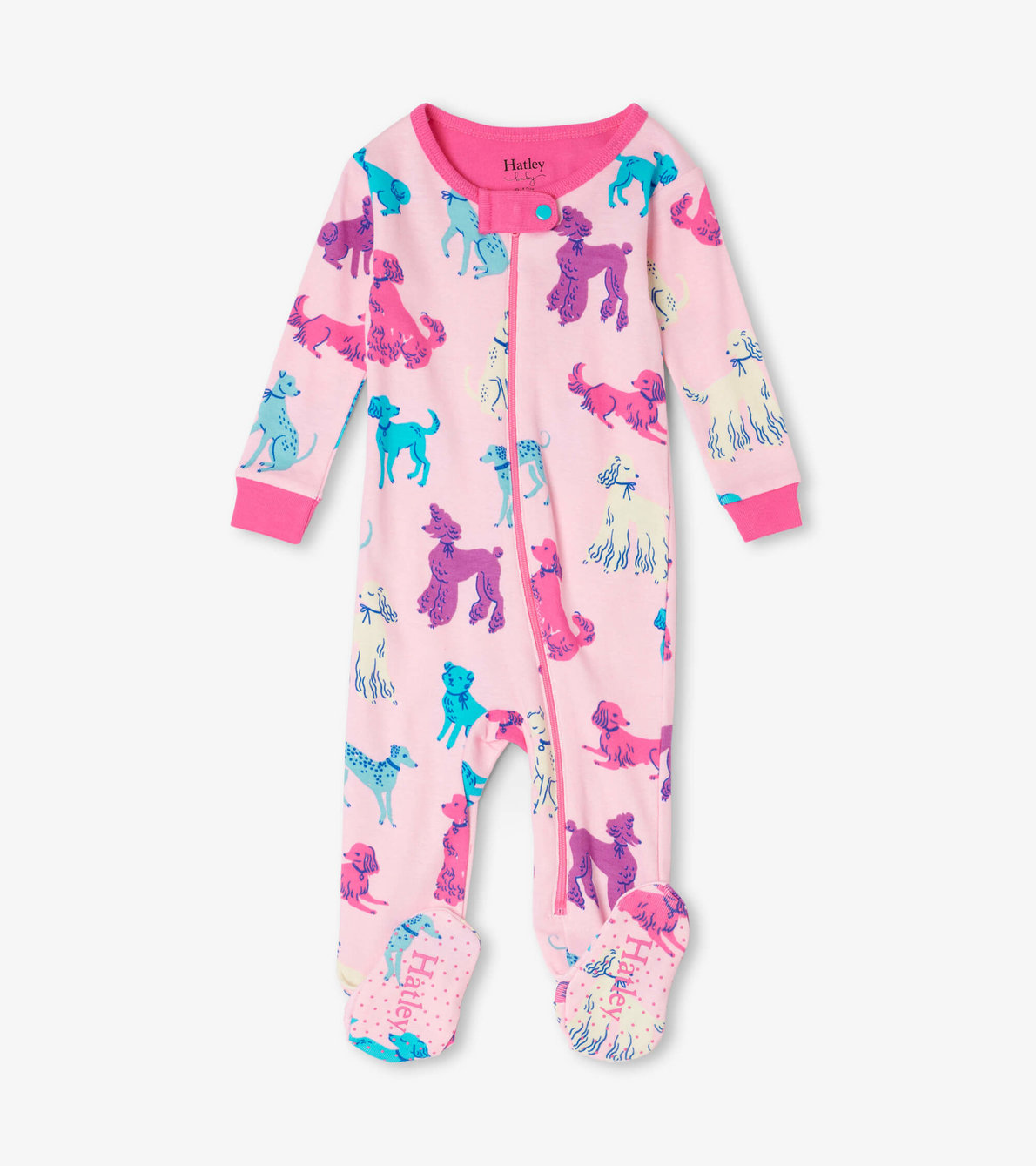 View larger image of Perfect Pups Organic Cotton Footed Coverall