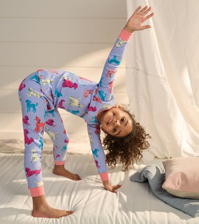 Pyjama en coton biologique – Chiots superbes