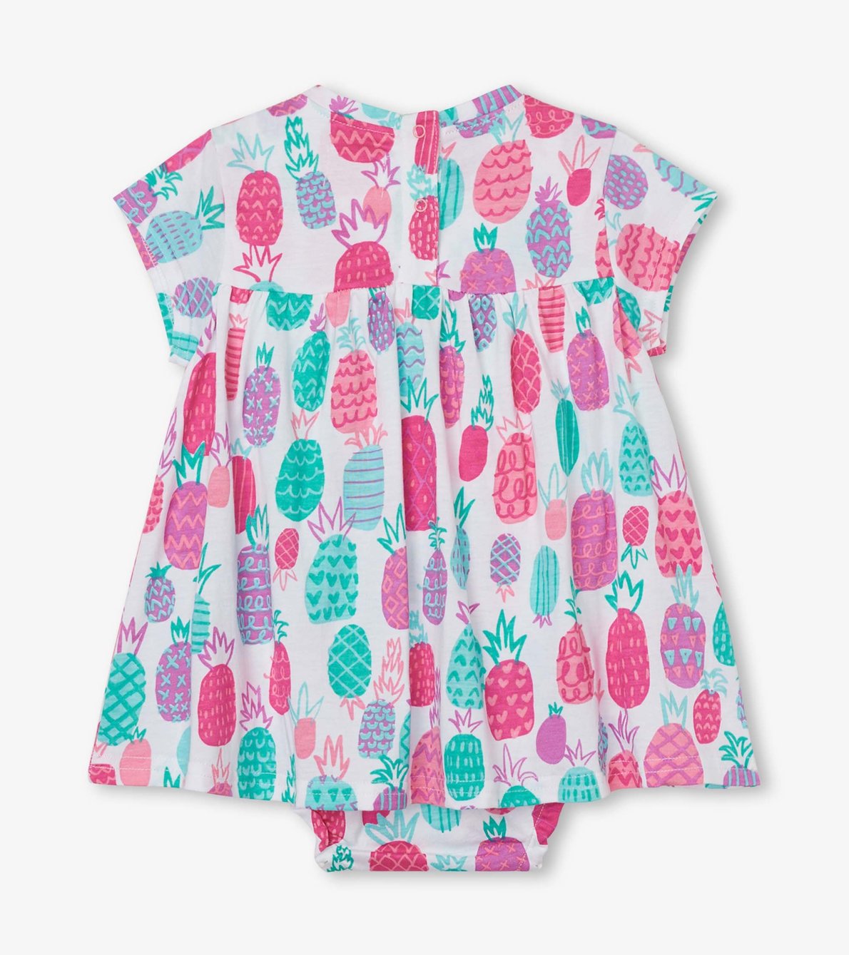 View larger image of Pineapple Doodles Baby One-Piece Dress