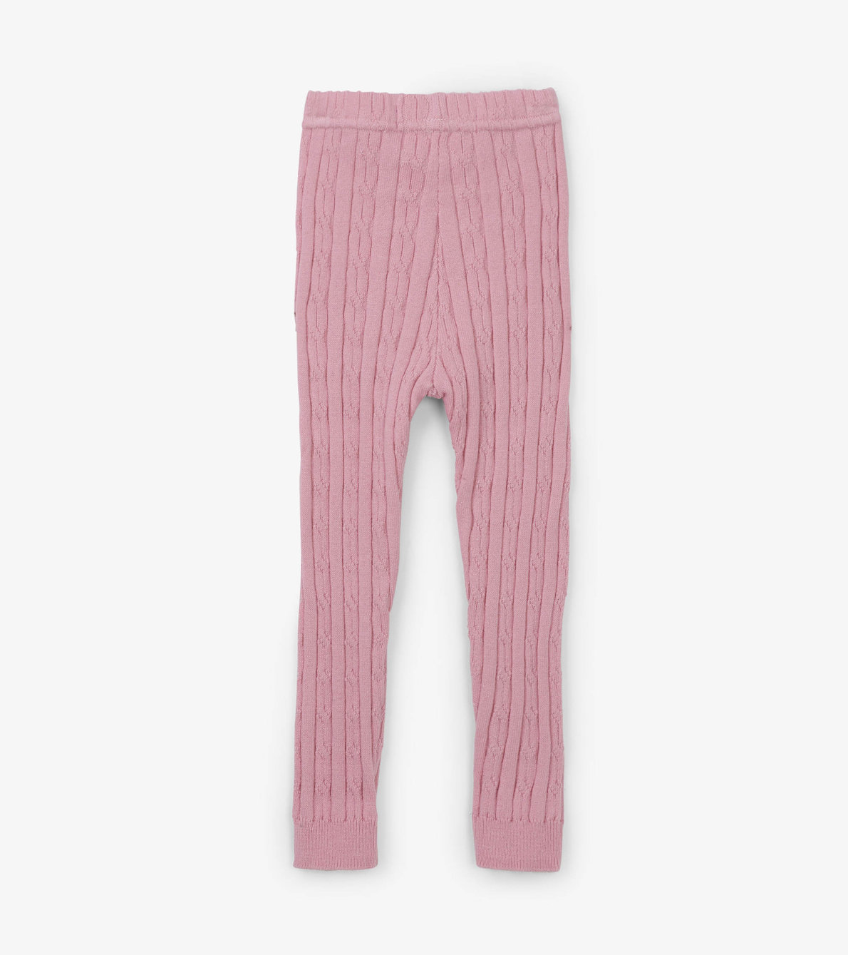 View larger image of Pink Cable Knit Baby Tights