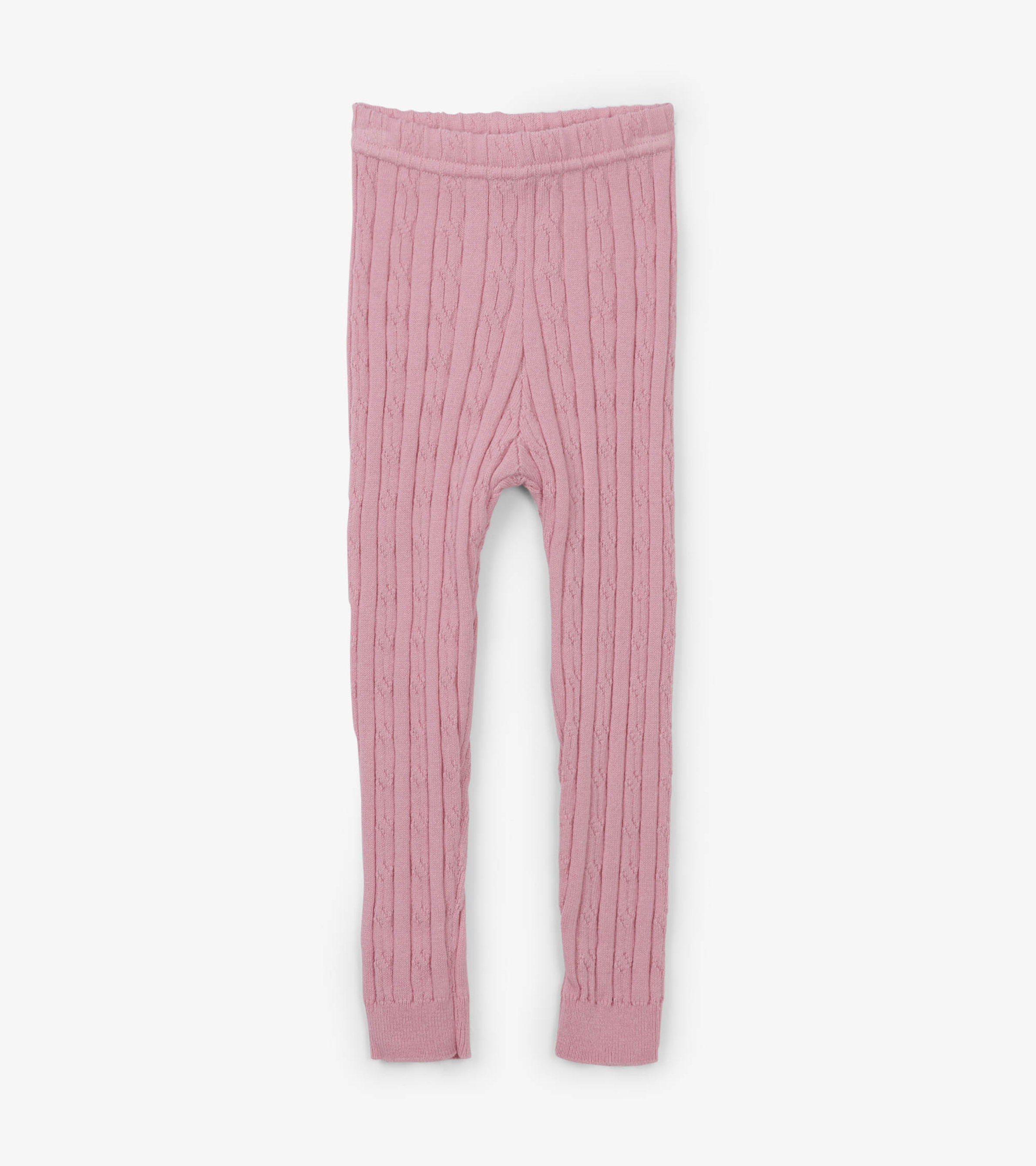Pink Cable Knit Baby Tights - Hatley US