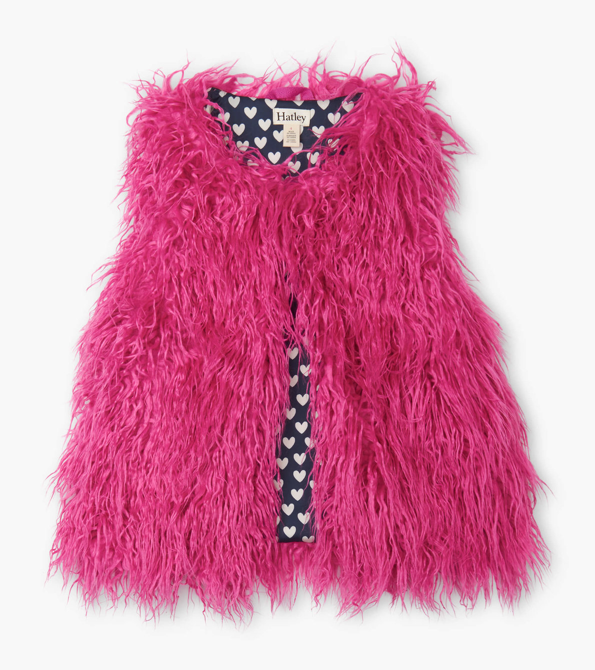 View larger image of Pink Faux Fur Vest