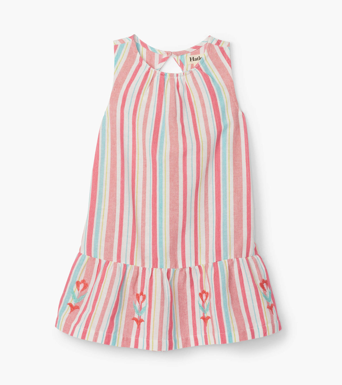 View larger image of Pink Lemonade Stripe Sleeveless Dress