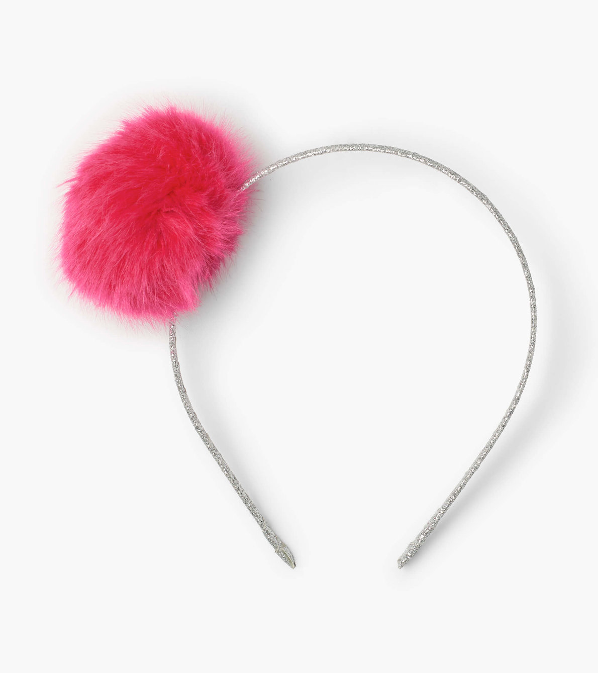 View larger image of Pink Pom Pom Headband