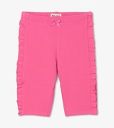Pink Ruffle Bike Shorts