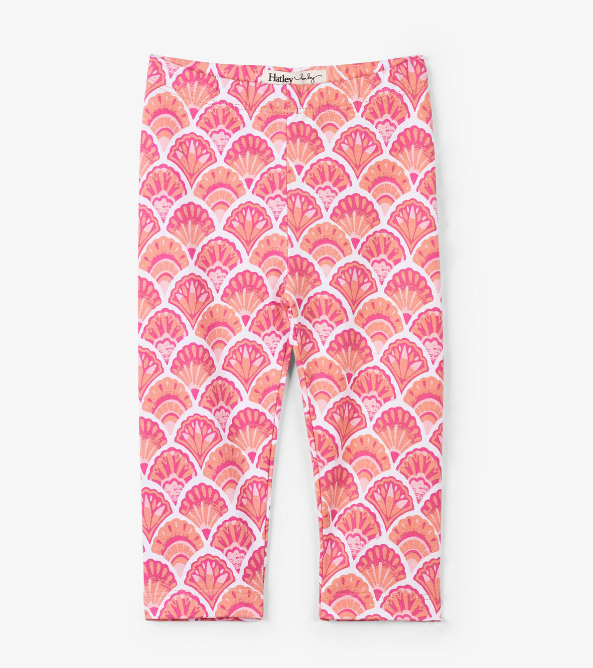 View larger image of Pink Scallop Shells Baby Leggings