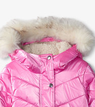 Star Pink US Puffer Jacket Kids Hatley -