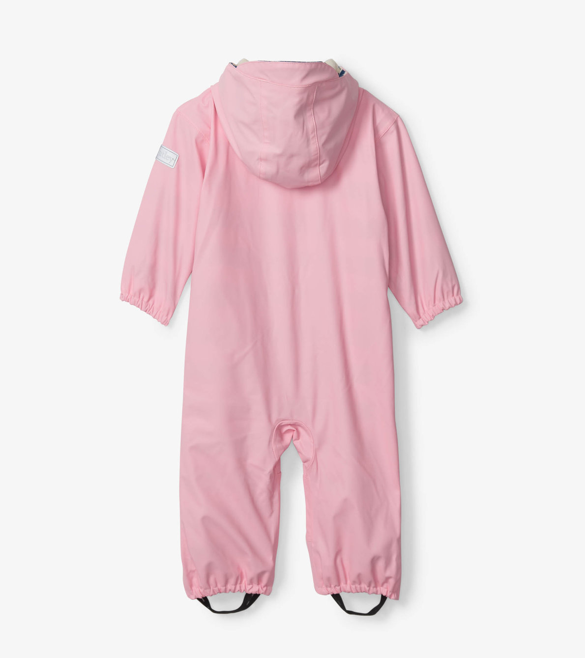 View larger image of Pink Terry Lined Baby Rain Suit