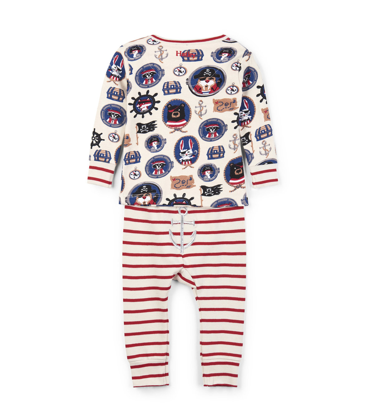 View larger image of Pirate Portraits Baby Pajama Set