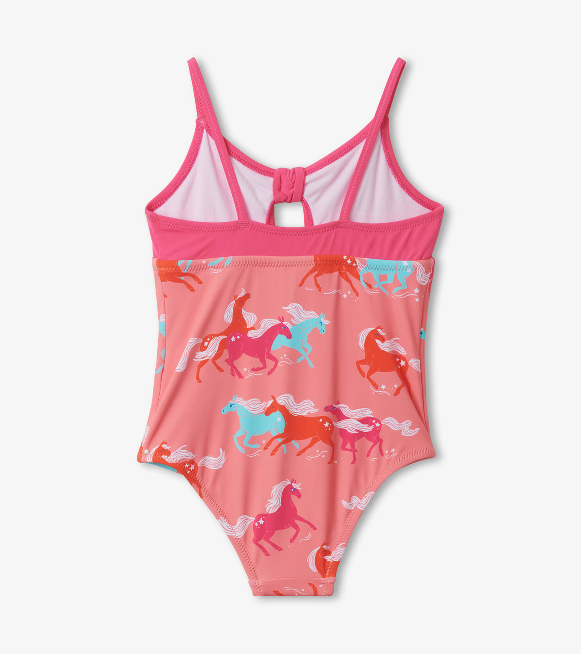 View larger image of Playful Horses Tie Front Swimsuit