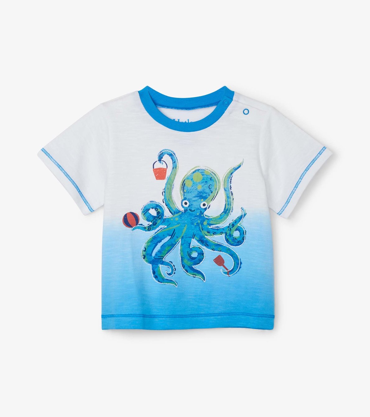 View larger image of Playful Octopus Baby Graphic Tee