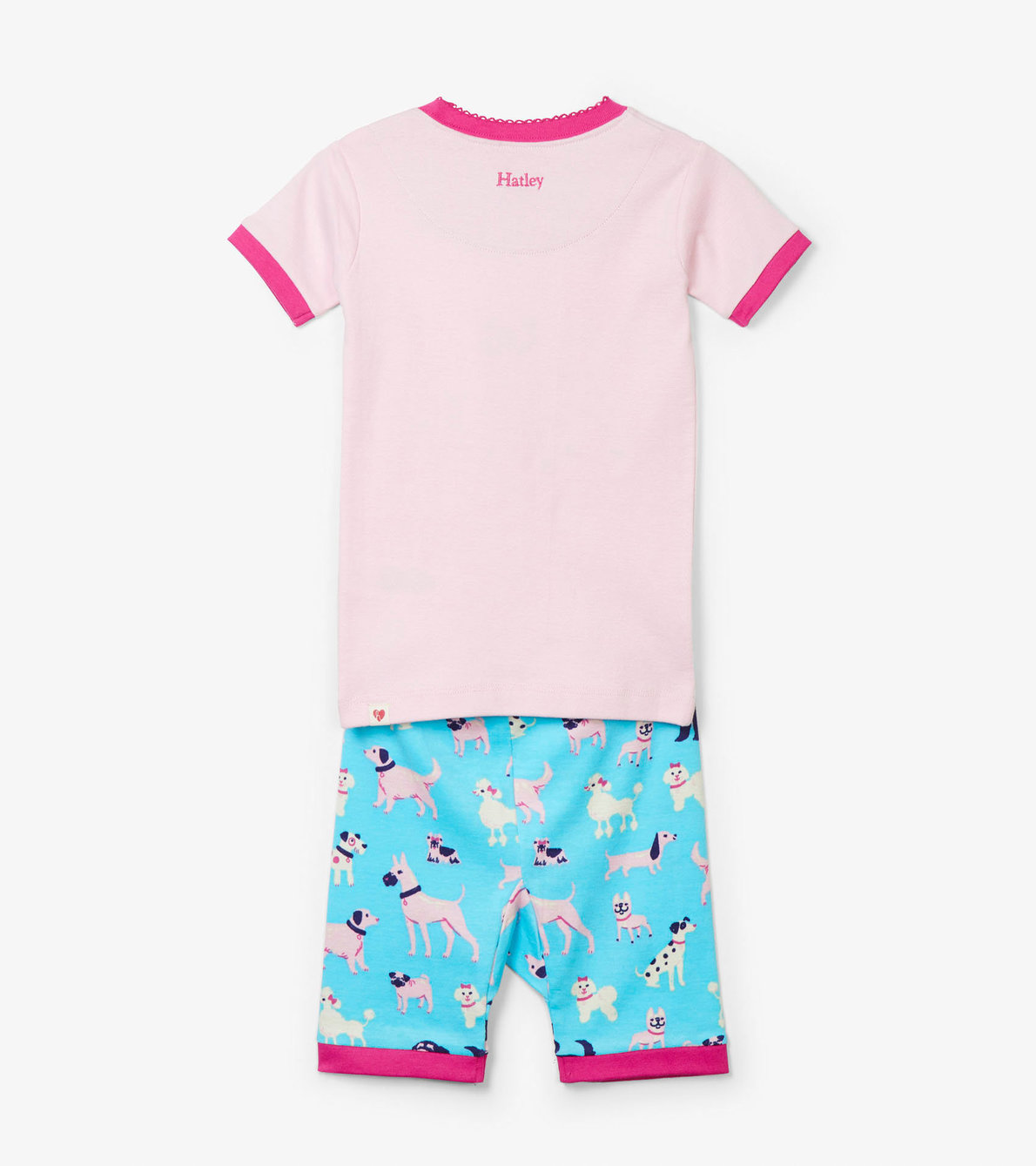 View larger image of Playful Pooches Appliqué Short Pajama Set