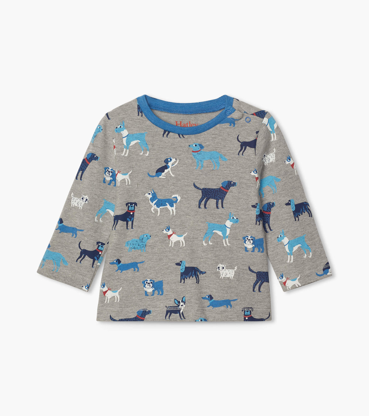 View larger image of Playful Pups Long Sleeve Baby Tee