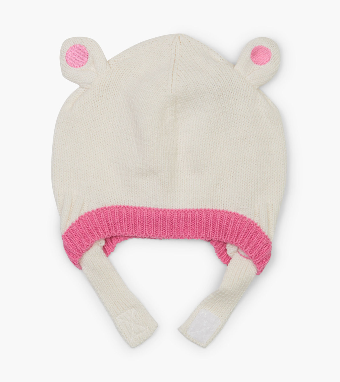 View larger image of Polar Bear Ears Baby Winter Hat