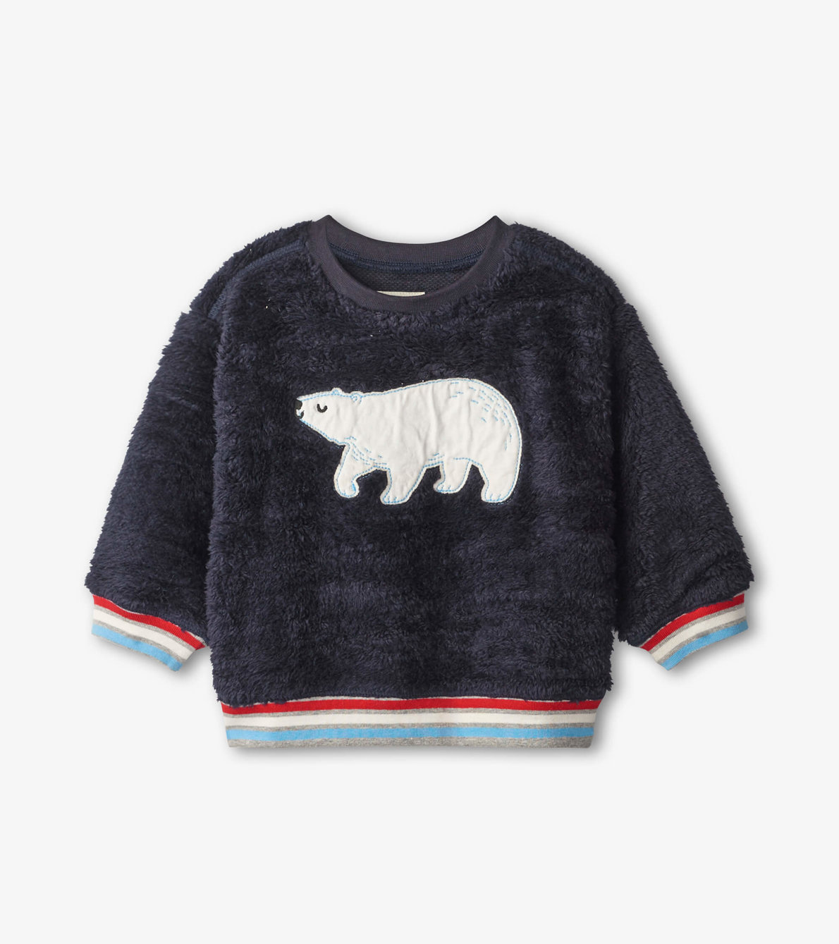 View larger image of Polar Bear Sherpa Fleece Baby Pull Over