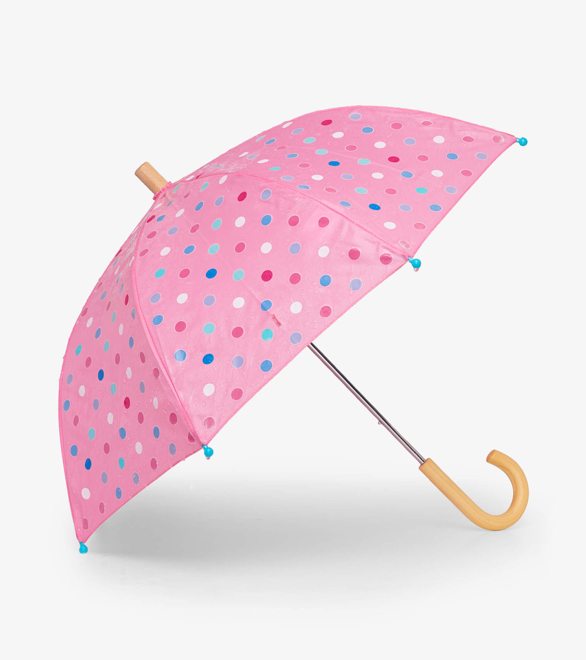 Agrandir l'image de Parapluie à couleur changeante – Petits pois