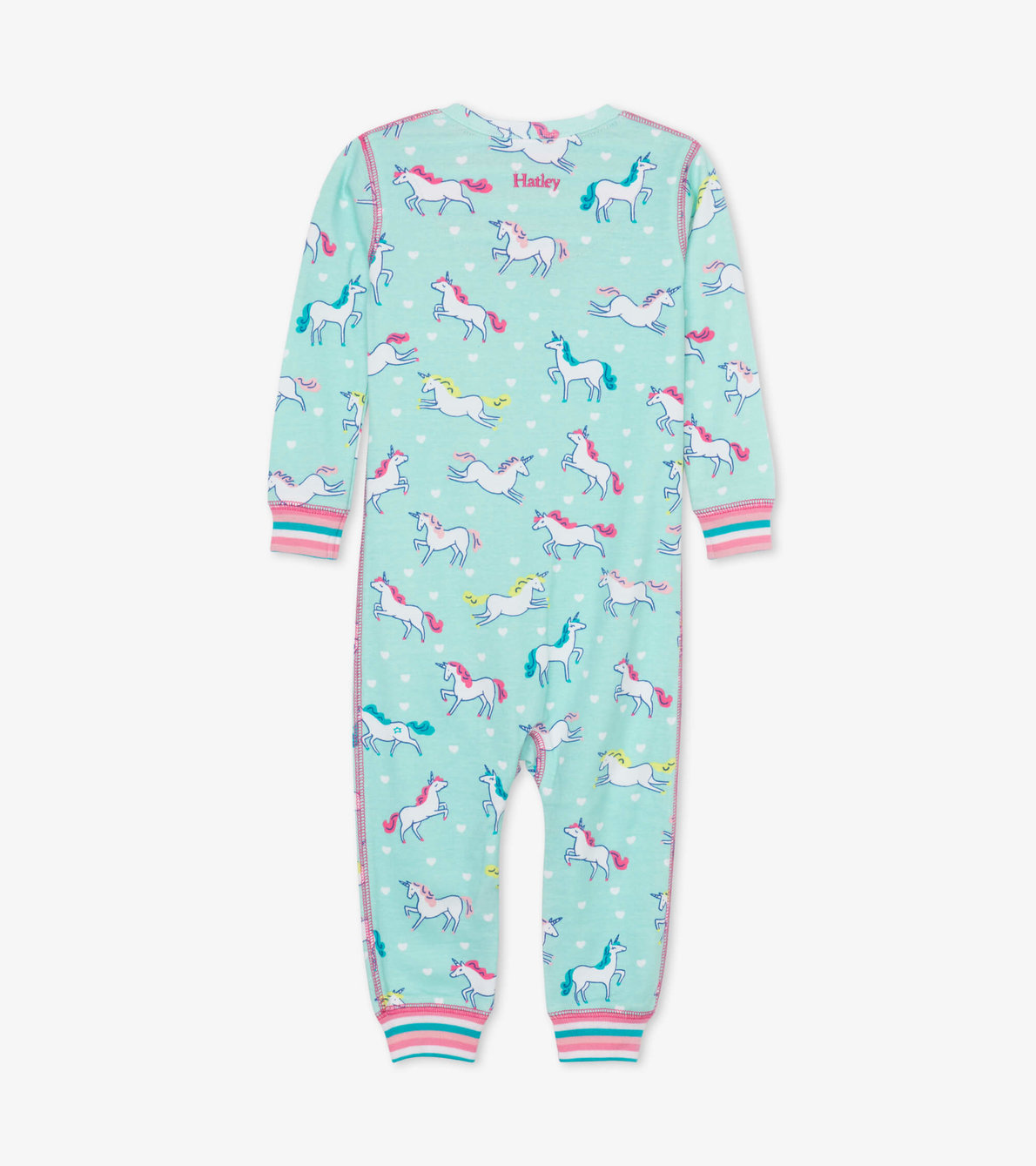 View larger image of Prancing Unicorns Organic Cotton Coverall