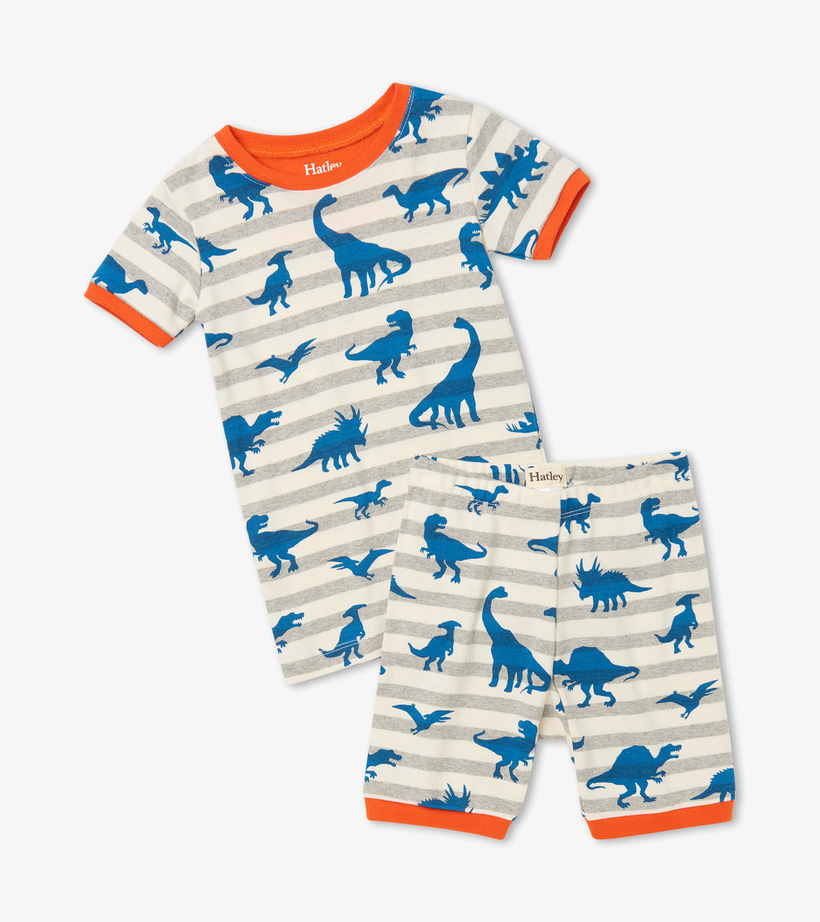 View larger image of Prehistoric Dinos Organic Cotton Short Pajama Set