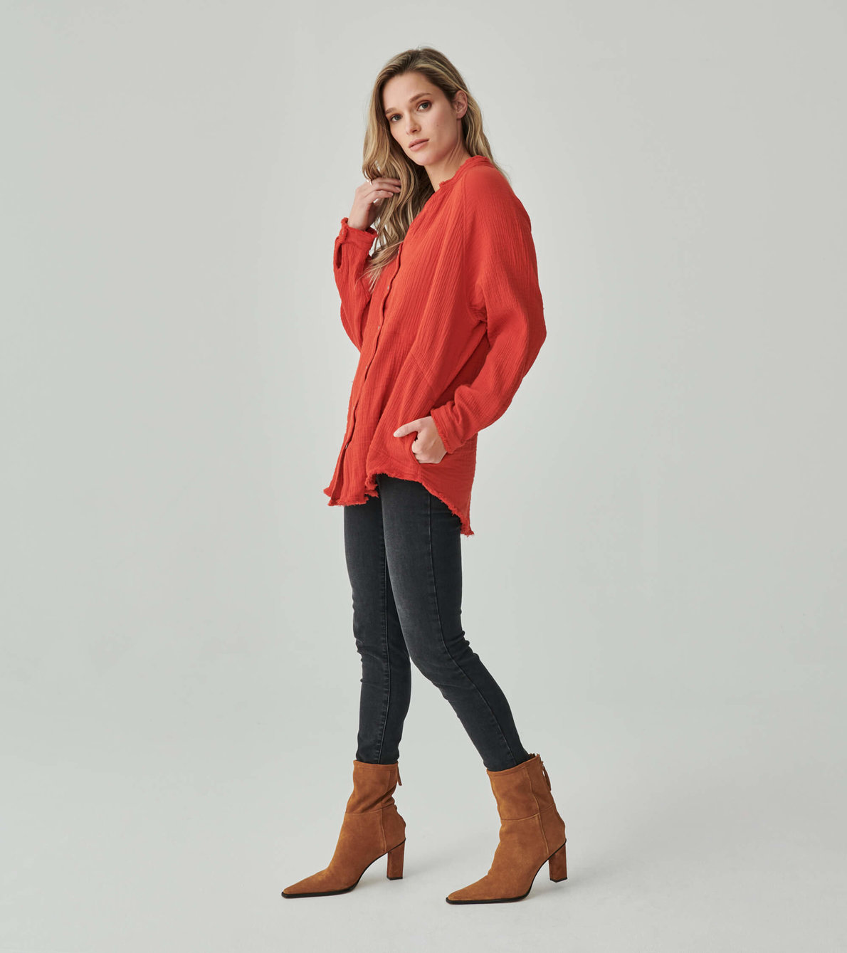 View larger image of Presley Tunic - Red Alert