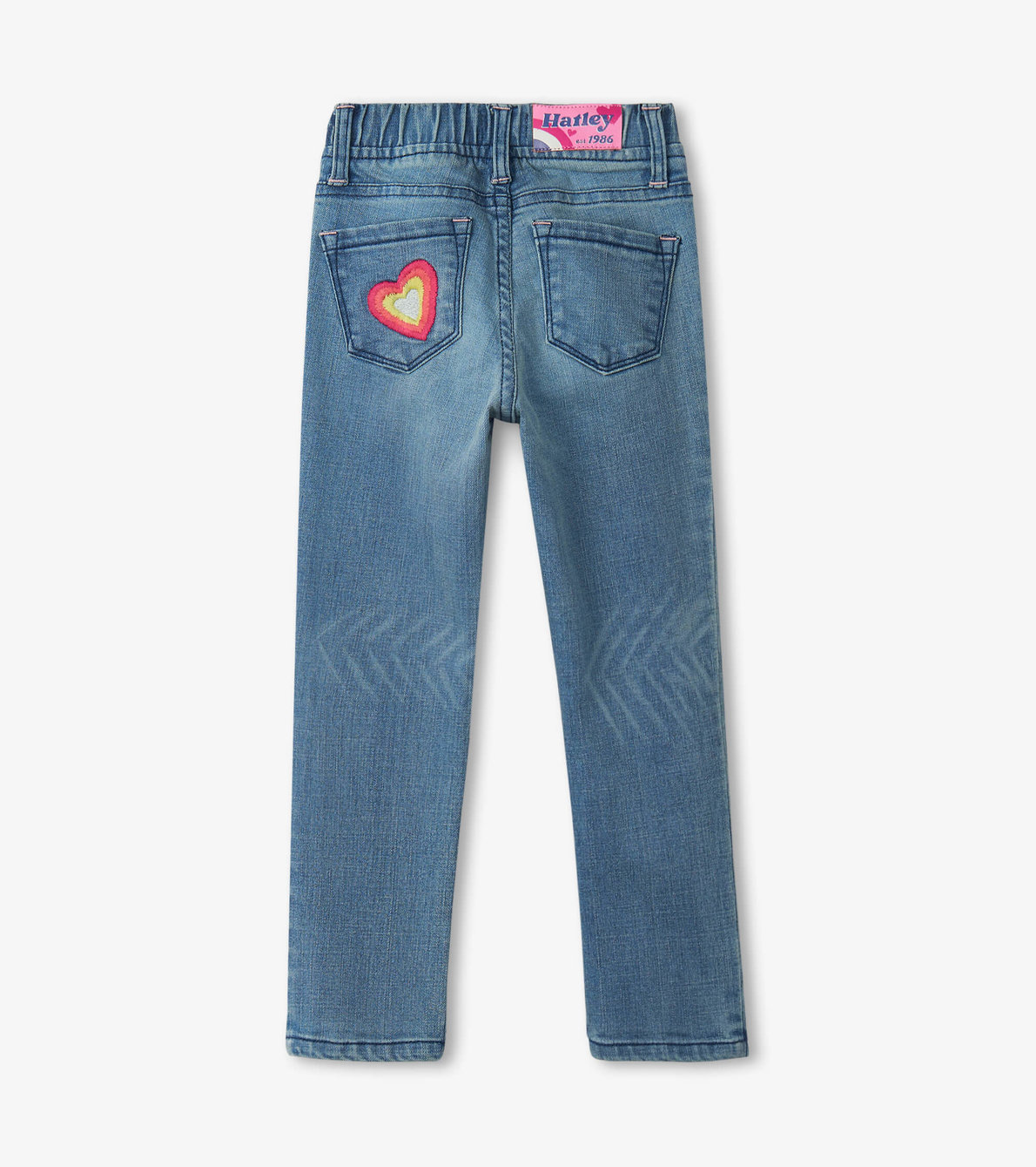 View larger image of Girls Pretty Patches Stretch Jeans
