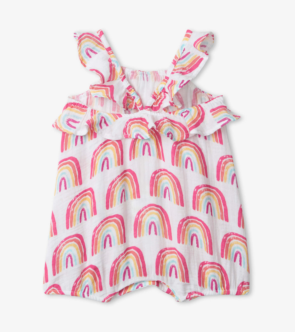 View larger image of Pretty Rainbows Baby Bubble Romper