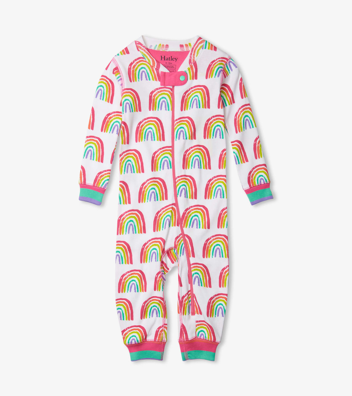 View larger image of Pretty Rainbows Organic Cotton Coverall