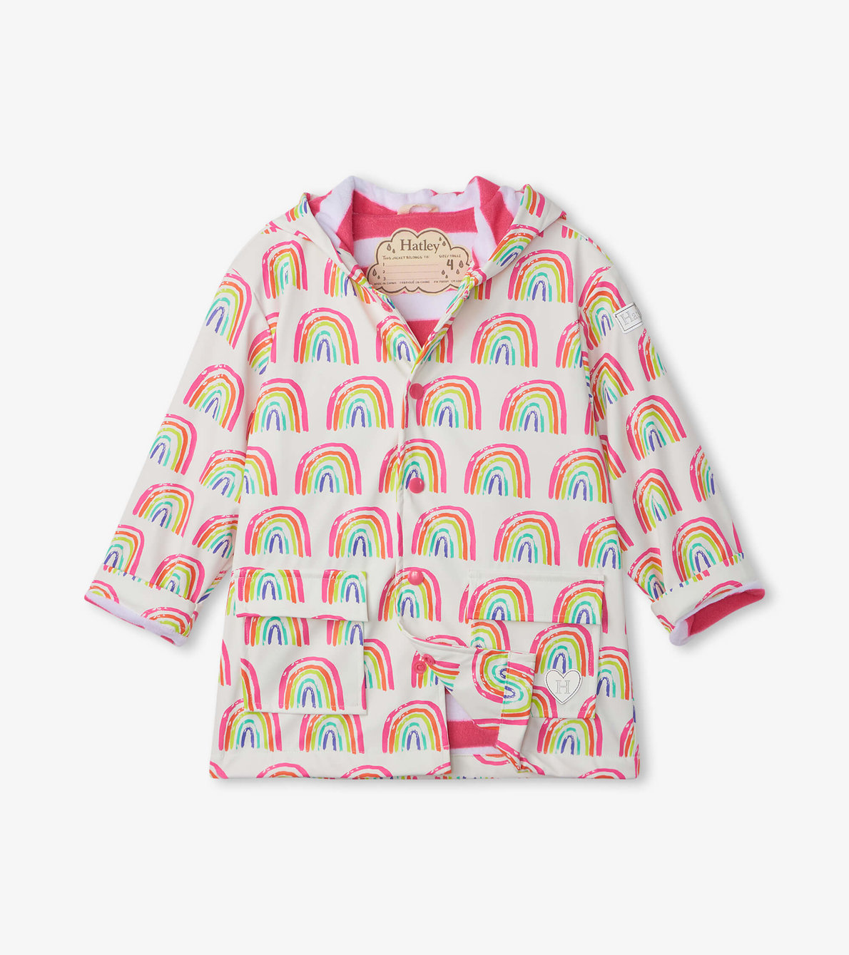 View larger image of Pretty Rainbows Raincoat
