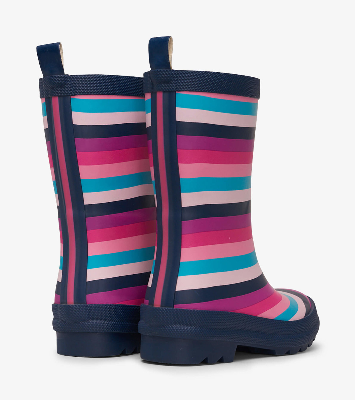 View larger image of Pretty Stripes Matte Rain Boots
