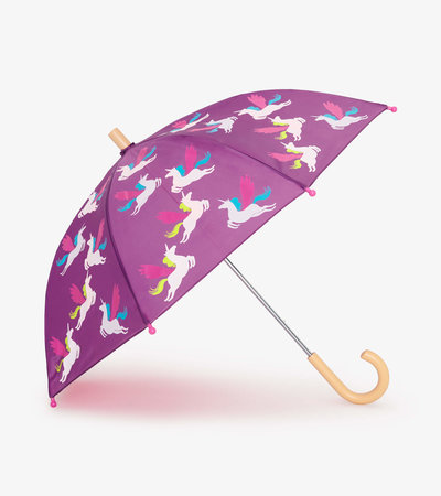Pretty Unicorn Colour Changing Kids Umbrella