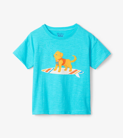 Puppy Surf Toddler Slouchy Tee