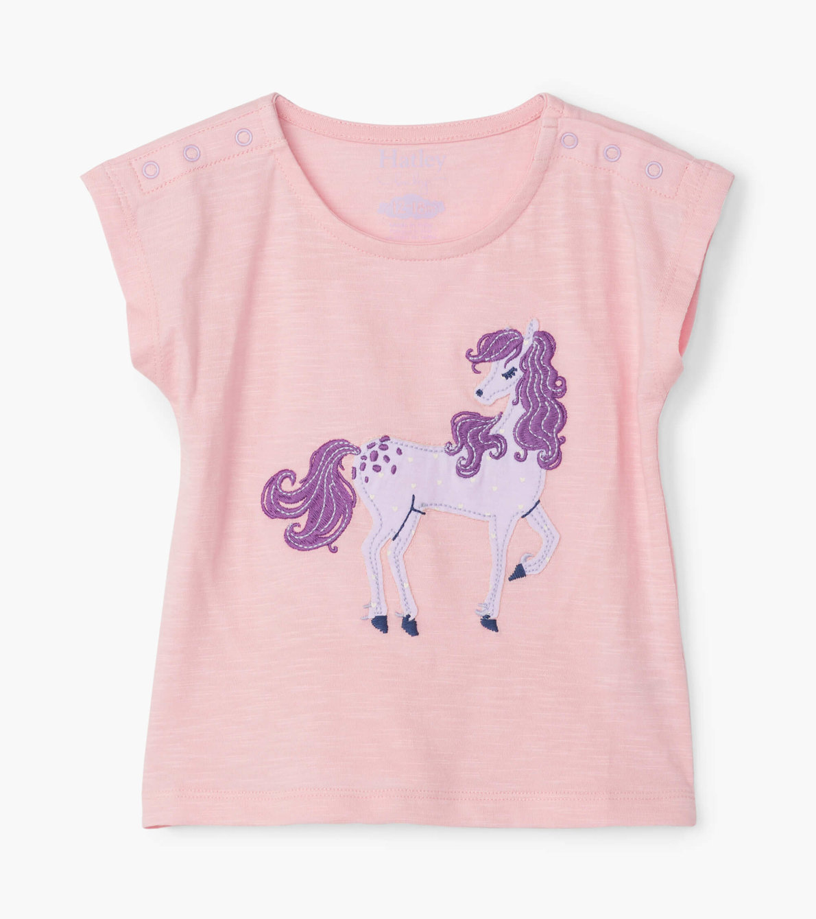 View larger image of Purple Pony Baby Tee