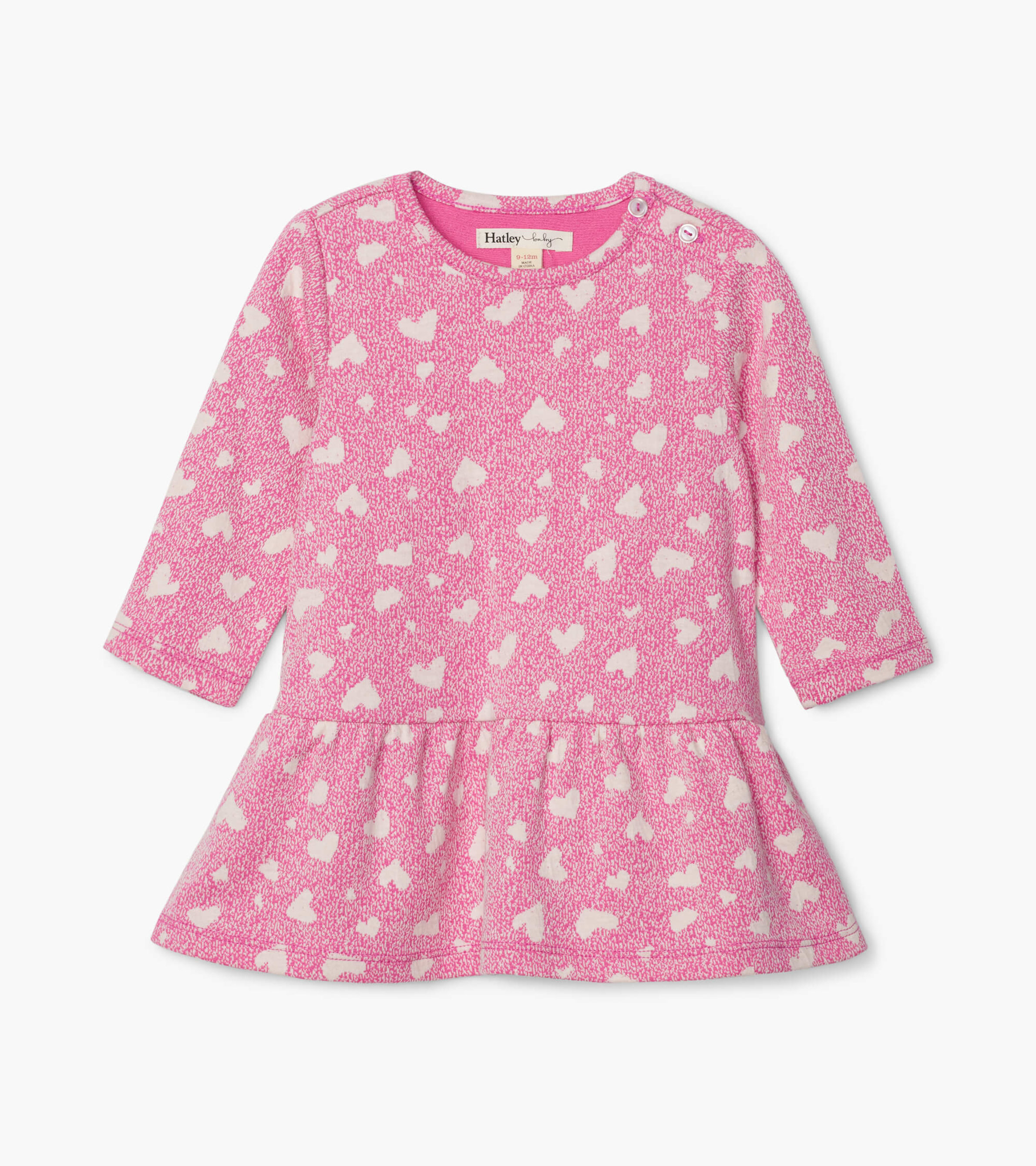 Quilted Hearts Baby Flounce Skirt Dress - Hatley US