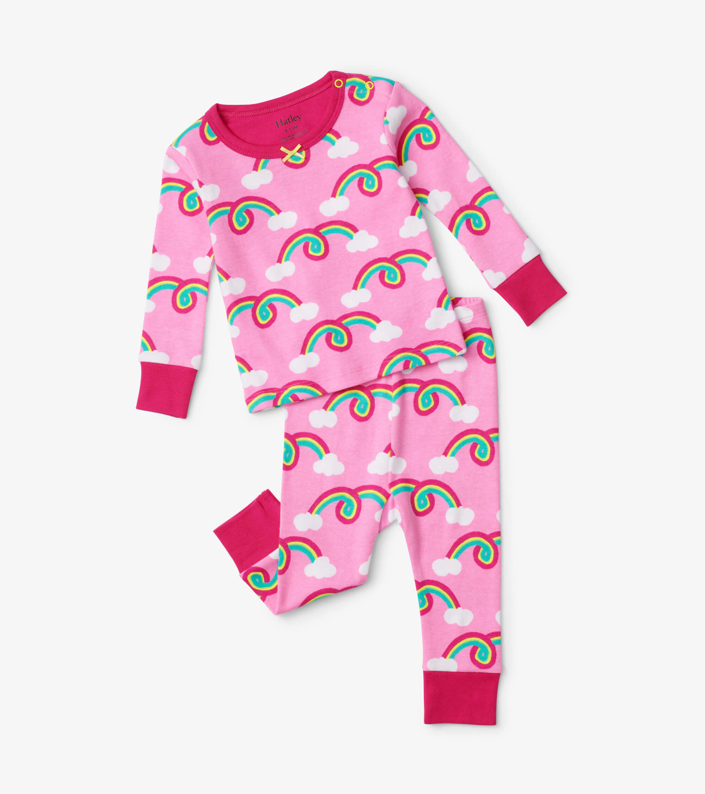 Rainbow Arch Baby Pajama Set - Hatley US
