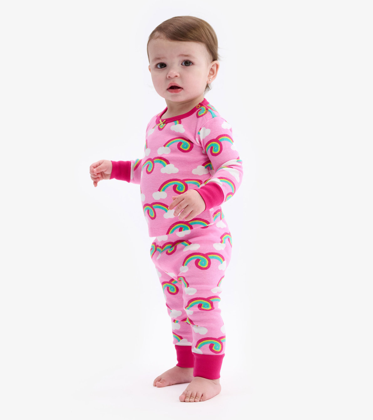 View larger image of Rainbow Arch Baby Pajama Set