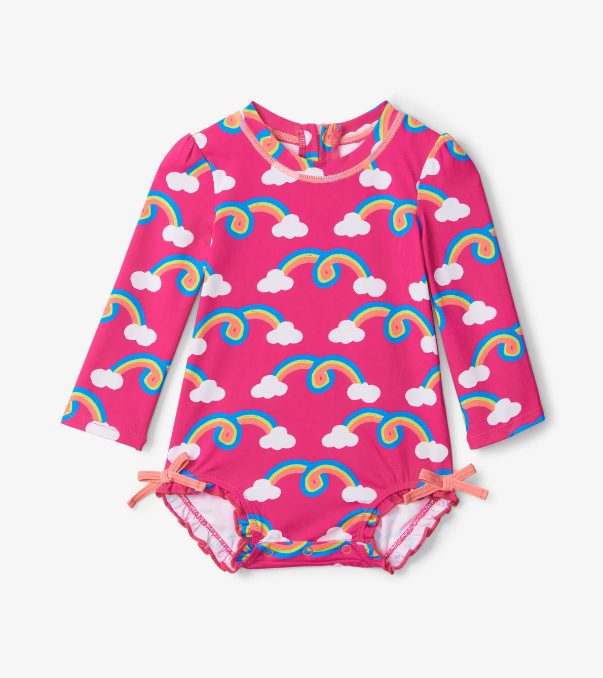 View larger image of Rainbow Arch Baby Rashguard Swimsuit