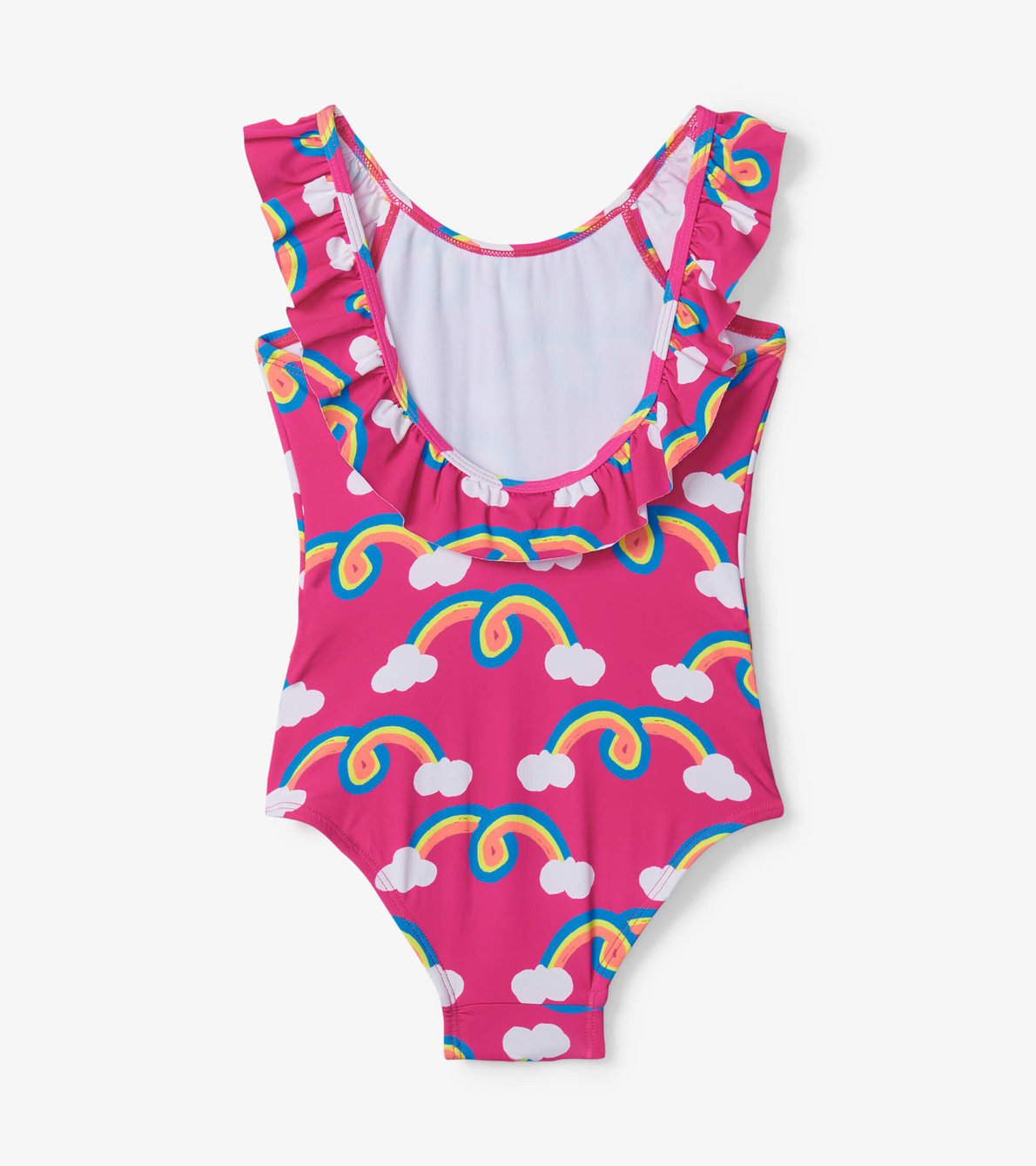 View larger image of Rainbow Arch Ruffle Sleeve Swimsuit